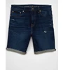 กางเกงขาสั้นผู้ชาย AirFlex+ Distressed 9" Denim